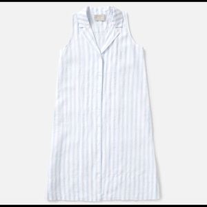 Linen Button-up Dress